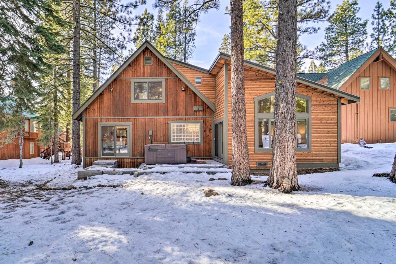 Tahoe Donner Area Home With Private Hot Tub! 特拉基 外观 照片