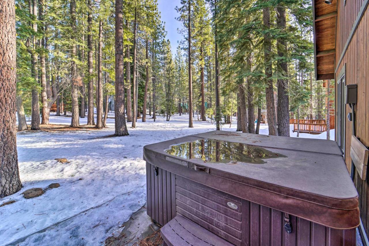 Tahoe Donner Area Home With Private Hot Tub! 特拉基 外观 照片