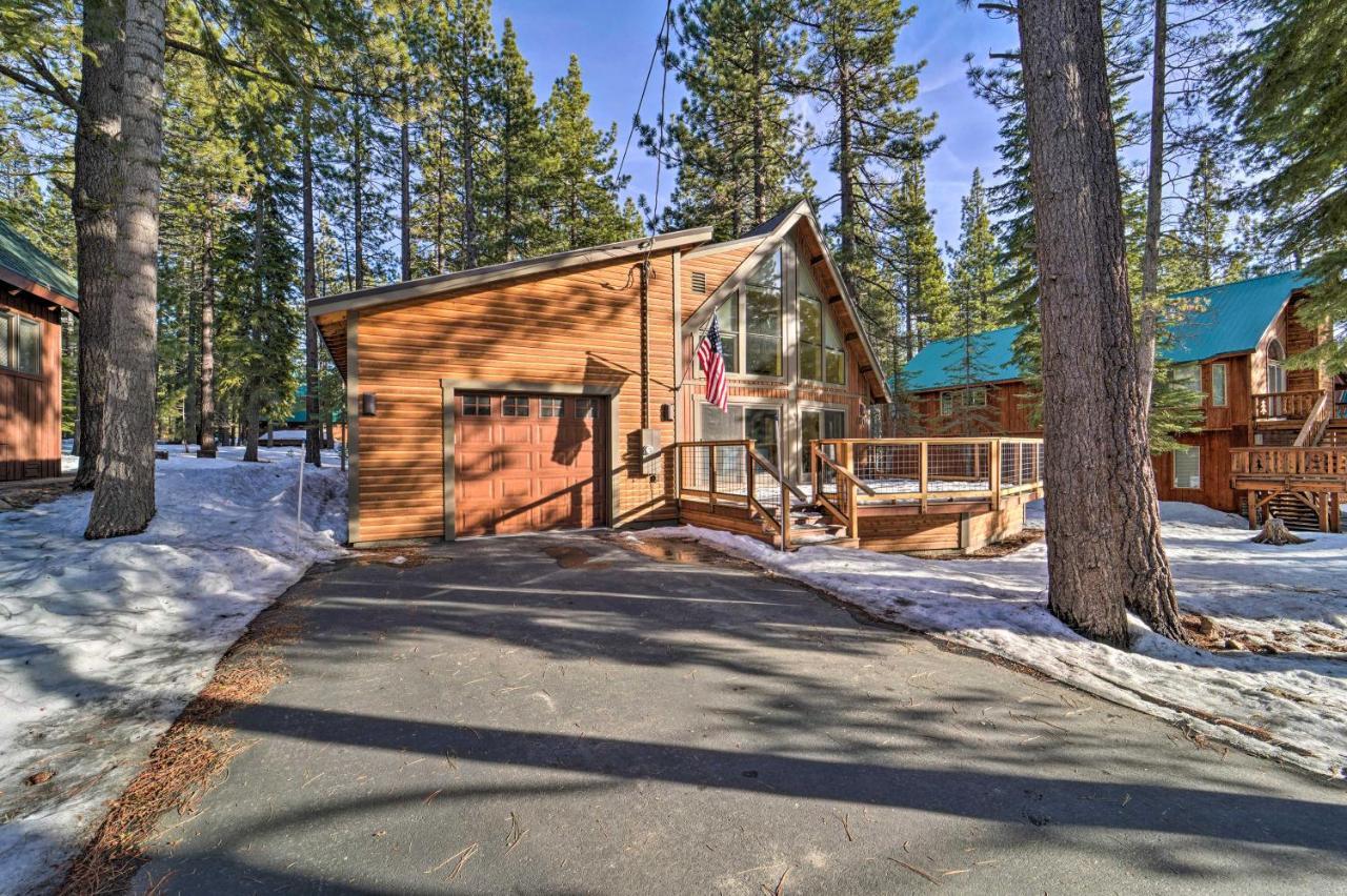 Tahoe Donner Area Home With Private Hot Tub! 特拉基 外观 照片