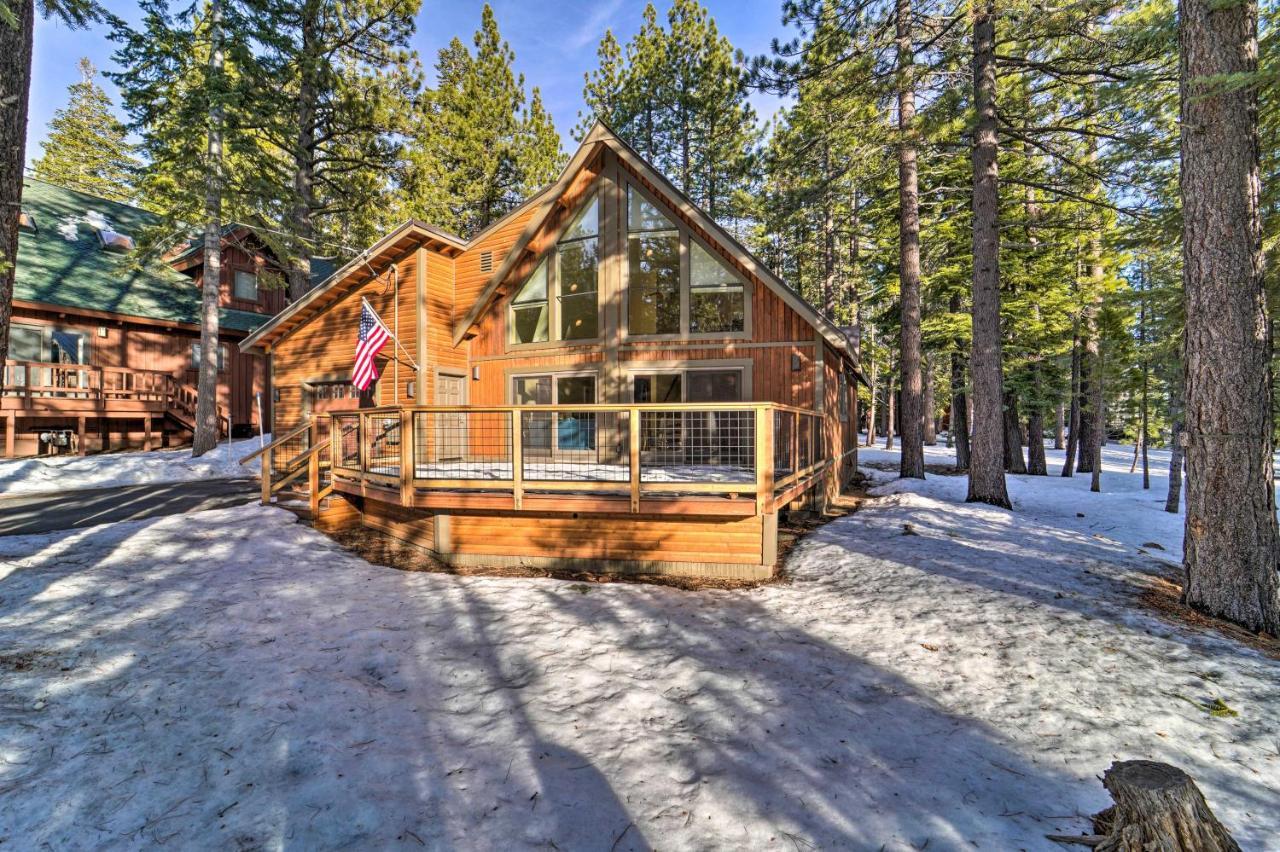 Tahoe Donner Area Home With Private Hot Tub! 特拉基 外观 照片