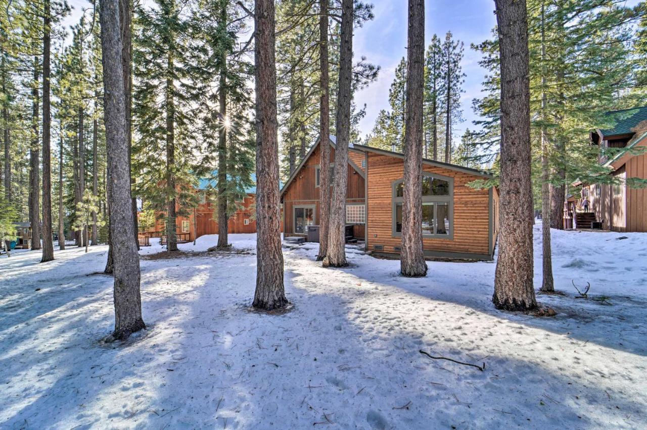 Tahoe Donner Area Home With Private Hot Tub! 特拉基 外观 照片